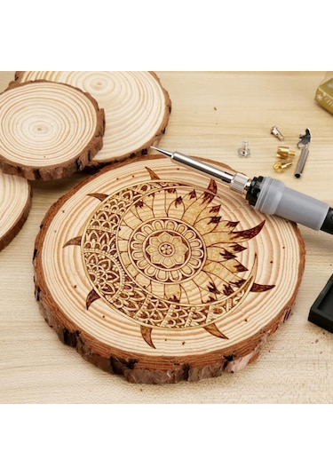 Rox Wood 0143 Pro Ahşap Yakma Ve Hobi Seti 60 Watt - 46 Parça
