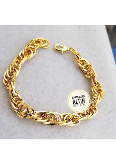 Barışgold 22Ayar Altın Kaplama Bileklik N11.59997 Çok Renkli