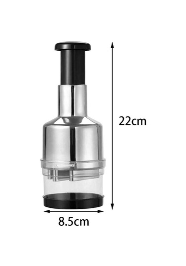 Suntek Sebze Salatası Için Paslanmaz Çelik Gıda Gümüş Siyah Diğer