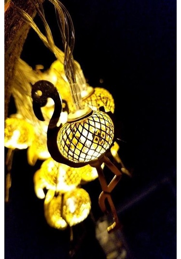 Hobibahçem 2 Metre Pilli İnce Tel Led Işık Zinciri Parti Aydınlatma Günışığı