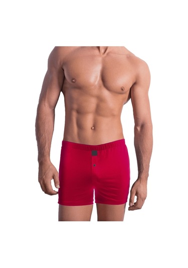 The Don Kırmızı Renk Jersey Penye/Örme Boxer