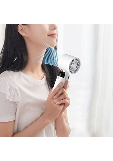 Maiyame S3214 Pembe Mini Fan - Elden Tutulabilir/boyuna Asılı/masaüstü, 3 Hız Seviyesi, 90 Ayar, 3600mah Pil, Telefon Tutucu Taban Ve Pil Göstergesi Sıcaklama Yok