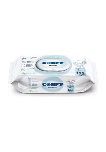 Confy Premium Soft Care Islak Mendil 100 Adet