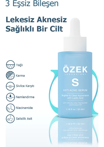 Özek S Anti Acne Serum 35 Ml
