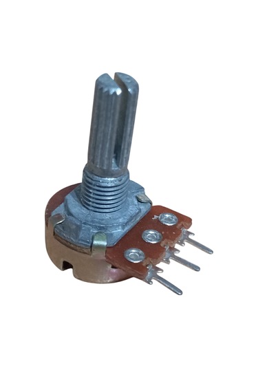 30 Adet B500r B500ω Potansiyometre 500 Ohm Pot Somunsuz Ve Pulsuz
