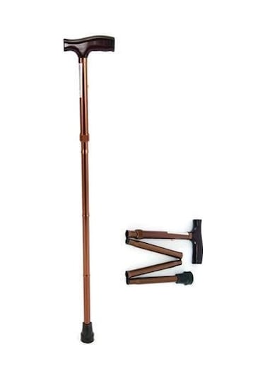 Wollex W927 Katlanır Baston Bronz Renk Aliminyum Asa Baston