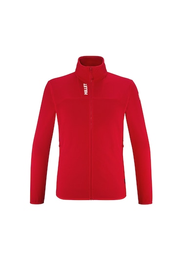 Millet Ubıc Lgrıd Jkt Erkek Polartec Ceket Tam Fermuar Mıv10448 N0335 Kırmızı