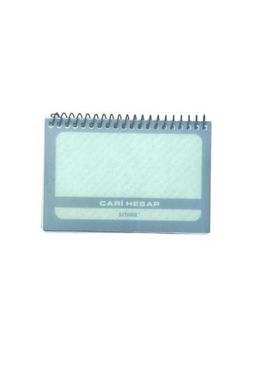 Bayındır 8x12 Spiralli Cari Hesap Defteri Yan 96 Yp