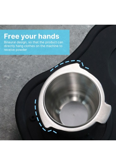 Shineyee Breville 8 Serisi İçin 54mm 304 Paslanmaz Çelik Kahve Tozu Alıcı - Bağımsız Toz Verme, İki Kulaklı Tasarım, Profesyonel Kahve Aleti Diğer