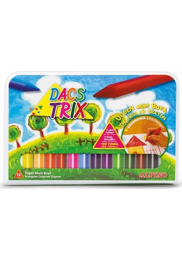 Alpino Pastel Boya 24 Renk Dacstrı-Üçgen