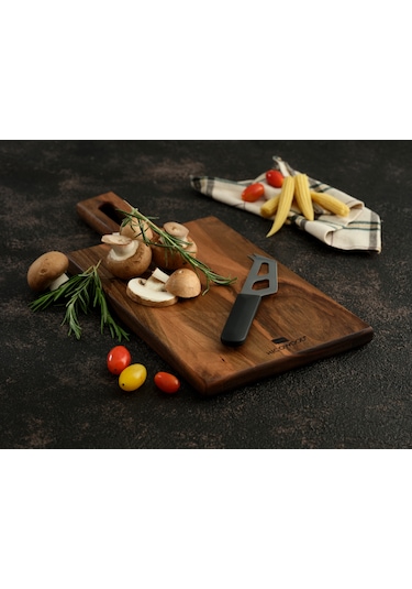 Hıcowood Doğal Ceviz Kesme Sunum Tahtası - Lazerle İsim/Söz Yazılır