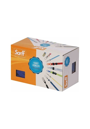 Sarff Klipsli Mavi Askı İpi 50 Li 153111204E
