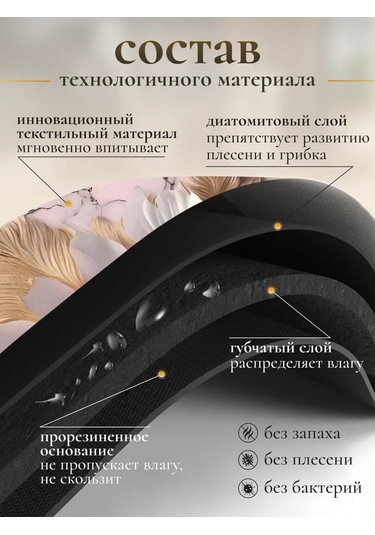 Kenıka 40x50 Emici Nano Bulaşık Kurutma Matı 428238565 Pembe