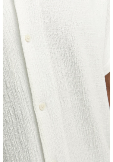 Jack & Jones Erkek Gömlek 12255781 Beyaz Beyaz