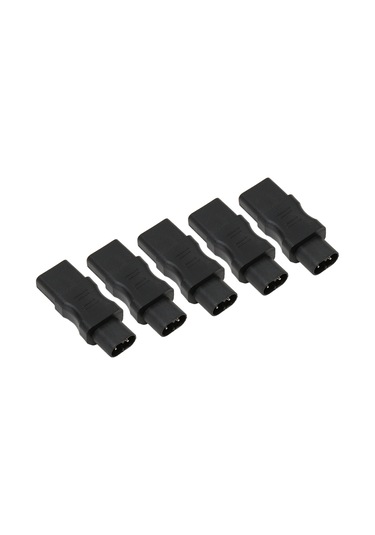 Kangvka 5 Adet Iec320 C8-c13 Güç Dönüştürücü, 2500w 10a, Pvc Kasa, Pdu, Laptop, Ups, Sunucu Odaları İçin Jd-38