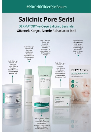 Dermatory Salicinic Pore Cleansing Water Pad