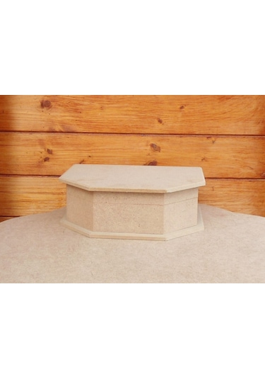 Ham Ahşap Kutu 8 x 24 x 18.5 CM