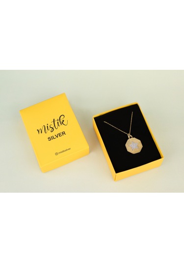 Zarif Beyaz Taşlı Gümüş Oval Hızma