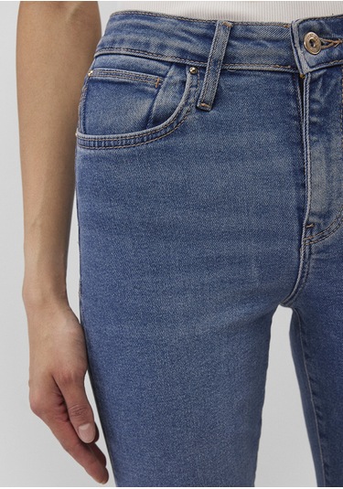 Mavi - Cindy Gold Shape Jean Pantolon 100277-87897 Koyu Mavi