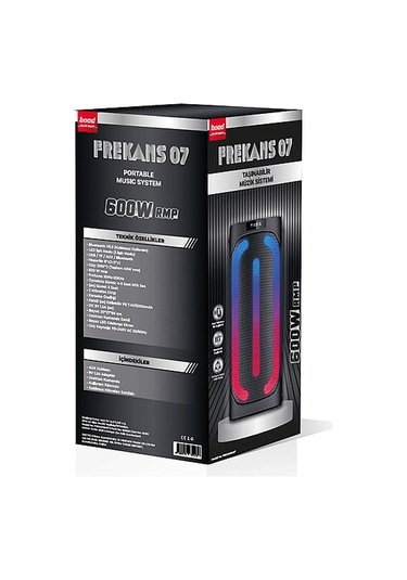 Bood Frekans 07 Bluetooth Hifi Hoparlör