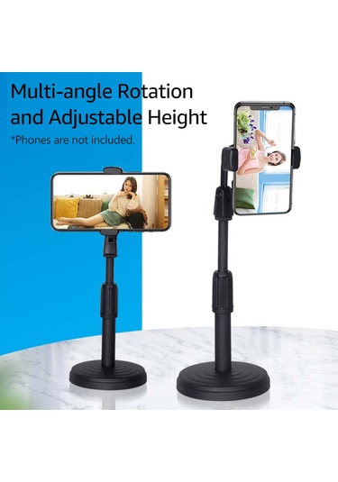 Singree 360 Dönebilen Ayarlanabilir Telefon Tutucu - Geniş Tabanlı, Çizilmeye Karşı Koruyucu