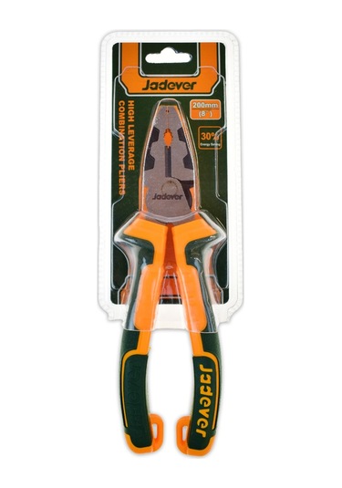 Jadever Kombine Pense, 200mm, Turuncu-siyah