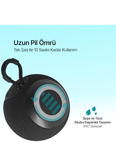 2bh15s Ttec Bomb Taşınabilir Kablosuz Bluetooth Hoparlör