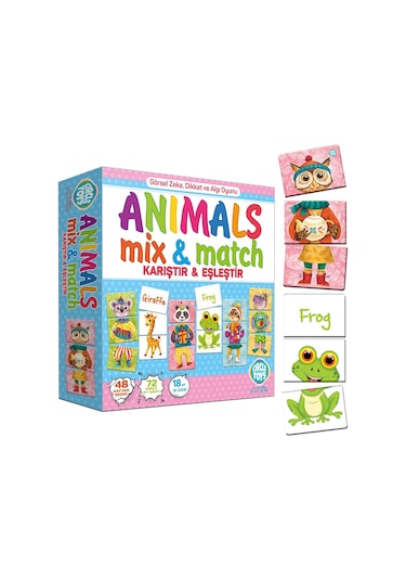 Circle Toys Animals Mix&Match