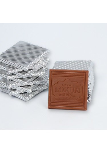 Sütlü Sargılı Madlen Çikolata 250g Kutu İçi 40 Adettir. -365