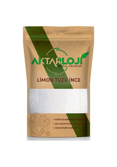 250 Gr İnce Limon Tuzu 1. Kalite