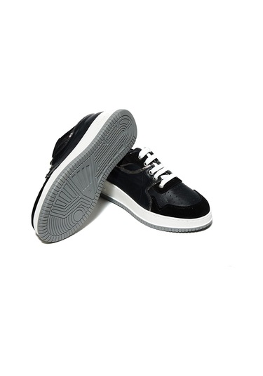 Bestello Bağcıklı Termoplastik Sneaker 101-232119-15 Kadın Ayakkabı Siyah