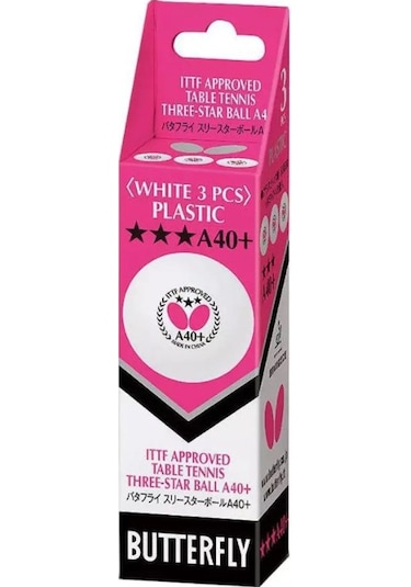 Butterfly 85144s R40+ 3 Star Masa Tenisi Maç Topu