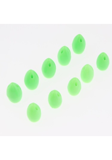 Homyl 10 Parça Bombarda Sbirolino Yüzen Alabalık Poz Yeşil