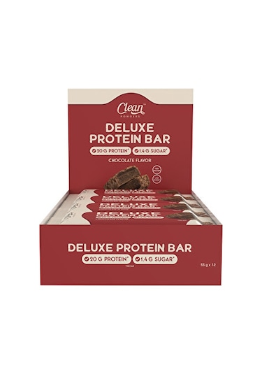 Clean Powders Deluxe Protein Bar %36 Protein 55 Gr 12 Adet - Çikolata