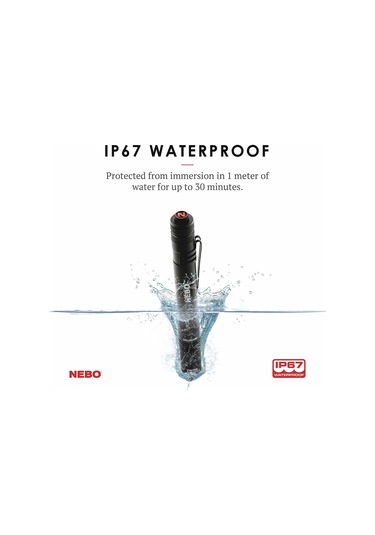 Nebo Inspector Kalem Tipi El Feneri 180 Lümen 6713