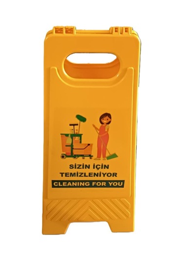 Sizin İçin Temizleniyor Katlanabilir Taşınabilir Levha