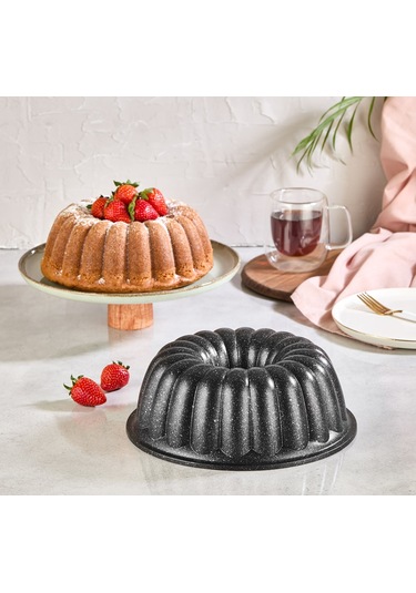 Safir İkili Kek - Tart Kalıbı Siyah