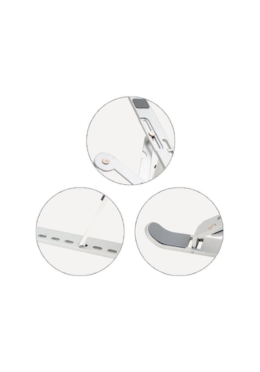 Powermaster Notebook+Tablet Standı 10''-15.6'' Metal+Ayarlanabili
