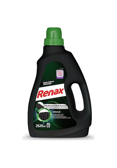 Renax Sıvı Çamaşır Deterjanı Siyahlar 2520 ML