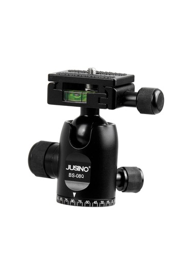Jusino Bs-08Q  Tripod Kafası Siyah