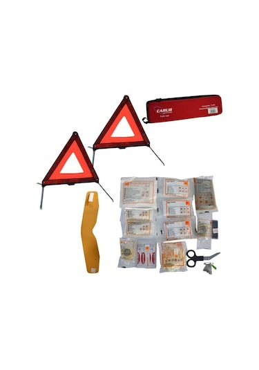 Carub Eva Çantalı Lüks Trafik Seti Belgeli Milenyum