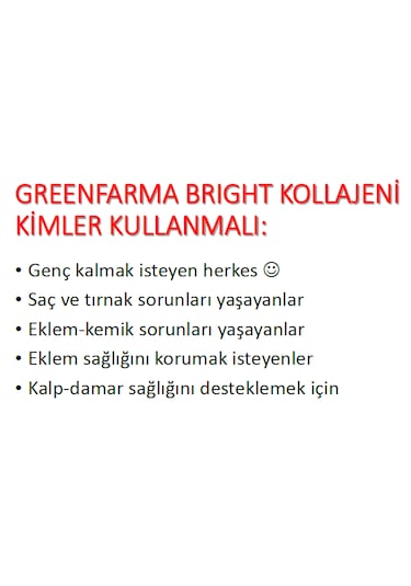 Green Farma Bright Hidrolize Kollajen Tip 1-2-3