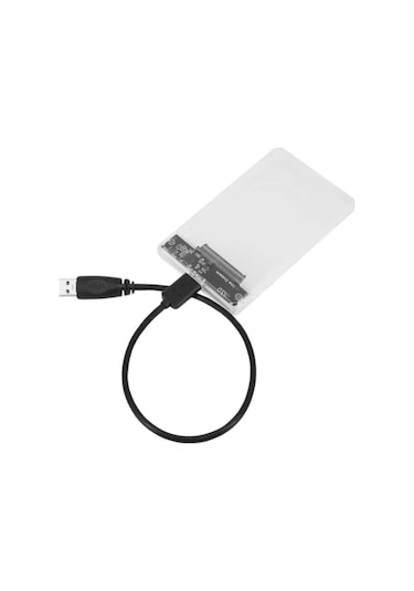 Usb 3.0 Taşınabilir Hardisk Kutusu Şeffaf Kutu