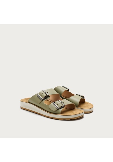6347-light Green Terlik Kadın Diğer 77 G64 2c Fly Flot Sandal Synthetıc
