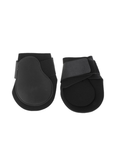 Suntek 2 Pairs At Bacak Boots Hind Ön Bacak Koruyucu Sarar Set Siyah