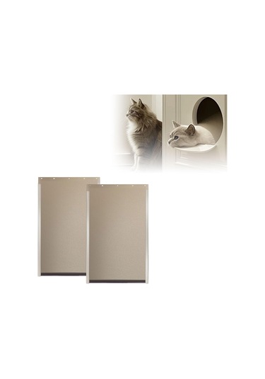 Suntek 2 Adet Köpek Kapısı Yedek Kapakları Evcil Hayvan