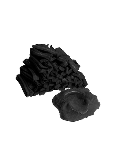 Suntek 100x Tek Kullanımlık Mob Cap Toz Geçirmez Şapka Siyah