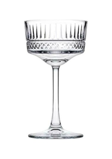 Elysia 12'l Şampanya Bardağı 260cc Elysia Ayaklı Kadeh Bardak Sunum Kadehi 12 Adet Şeffaf