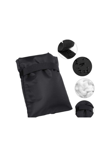 Trendooze Siyah Parça Musluklar Musluklar M Korumalı Kış Kış Kılıfı, Kılıfı Karşı İçin İçin Donmaya 2 Lz Çok Renkli