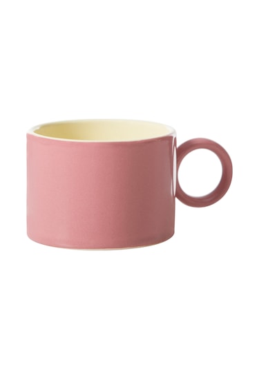 Mudo Home Colourful Kupa - Pembe 205ml Çok Renkli